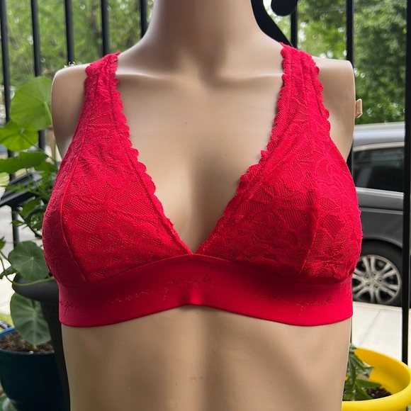 Pink V.S. Lace Bralette - Picture 5 of 14